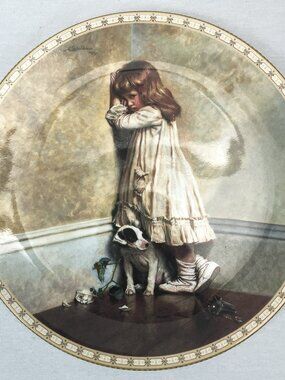 Royal Doulton A Victorian Childhood The Original "In Disgrace" Collectors Plate